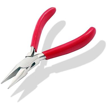 Imagem de Comfort Chain-Nose Pliers with PVC Handle, Jewelry Making and Repair Tool