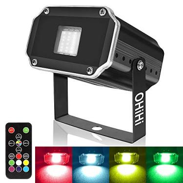 Imagem de OHiHi Luzes Estroboscópicas Super Brilhantes, Mini Luz Led De 20 W Ativada Por Som, Iluminação Palco Com Flash Controle Remoto, Ideal Para Dj, Natal, Halloween, Clube, Festa, Lâmpadas Festivas