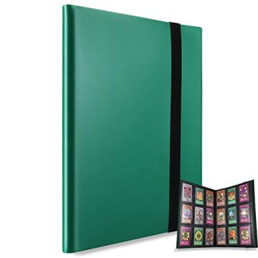 Imagem de AITIME Álbum De Fichário Para Cartões Colecionáveis Com 360 Bolsos, Capas Pp Carregamento Lateral, Protetor E Cupons
