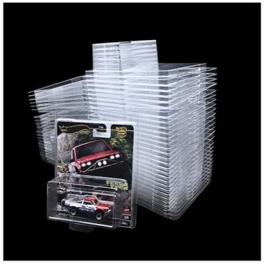 Imagem de THINNGEN 30 Unidades De Capas Protetoras Compatíveis Com Hot Wheels - Capa Premium Wheels, Caixa Plástico Transparente Para Armazenamento E Organizador Interno 6,5 X 5,25 Polegadas
