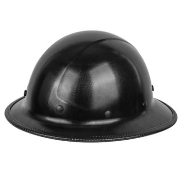 Imagem de GREEN DEVIL Capacete Rígido De Fibra Vidro Com Aba Completa, Classificação Osha E Ansi, Para Homens, Proteção