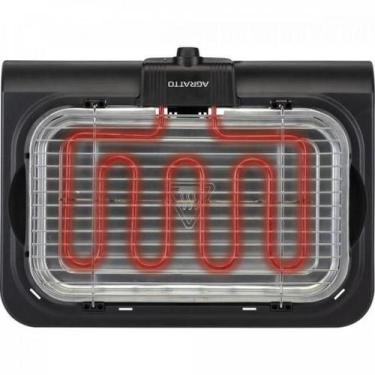 Imagem de Churrasqueira Elétrica Agratto CH2-02 Mr.Cheff Preta 220v