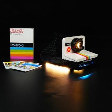 Imagem de DALDED Kit De Iluminação Led Para Câmera Polaroid Onestep Sx-70, Compatível Com Modelos Blocos Construção Lego 21345