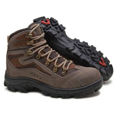 Imagem de Bota Adventure Cano Alto Amazônia Cinza - Kallucci, Cinza, 47