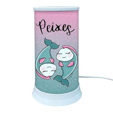 Imagem de Luminária de Mesa Hug Signo Peixes
