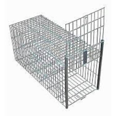 Imagem de Armadilha gatoeira captura de animais gatos, gambas, lagartos, resgate