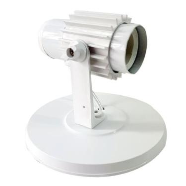 Imagem de Spot Direcionável E27 Bivolt Branco e Preto Sobrepor Teto 1 Bocal P Lâ