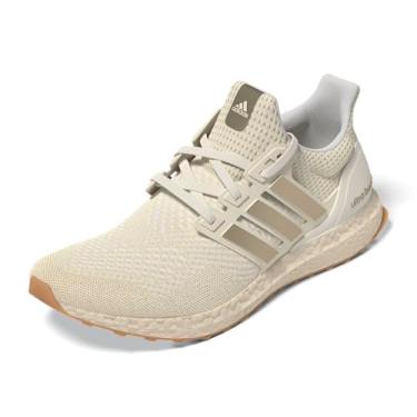 Imagem de adidas Tênis feminino Ultraboost 1.0, Branco/Cyber Metallic/Warm Vanilla, 36
