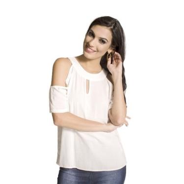 Imagem de Blusa Recortes Viscose Handbook Feminino-Feminino