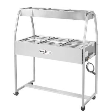 Imagem de Buffet Combinado Spolu 6 Cubas Quentes 3 Cubas Frias 127V SPL-507CO