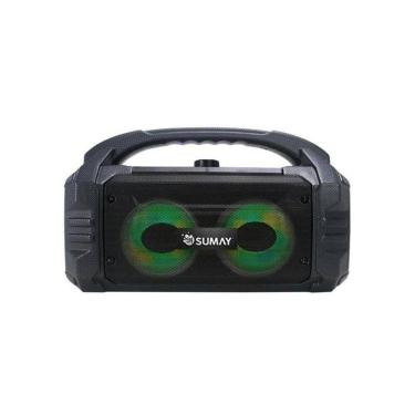 Imagem de Caixa de Som Portátil Sumay Sunbox CSP1304 50W Preta