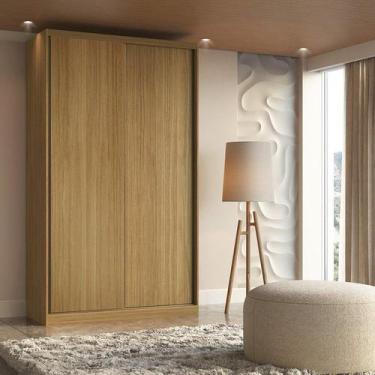 Imagem de Guarda-roupa Solteiro 2 Portas de Correr Mdf Altezza - Belmax