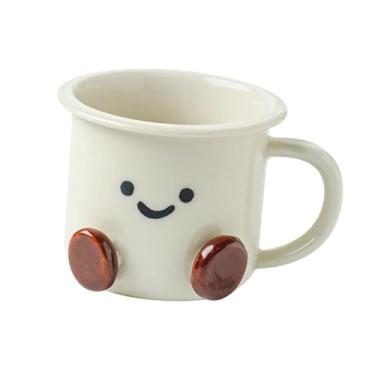 Imagem de ＫＬＫＣＭＳ Tigela de Iogurte para Salada, Tigela de Sobremesa de Porcelana, Utensílios de Cozinha, Copos, Caneca de Café de Cerâmica para Sobremesa, Sorvete, Capacidade 120 Ml