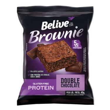 Imagem de Brownie Belive Be Free Double Chocolate Sem Glúten 40g