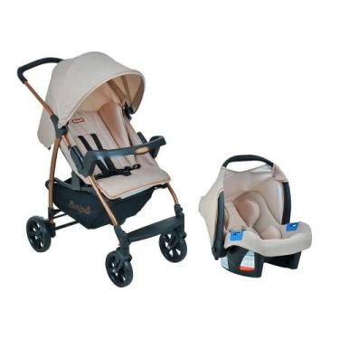 Imagem de Travel System Burigotto Carrinho de Bebê com Bebê Conforto Ecco + Tour