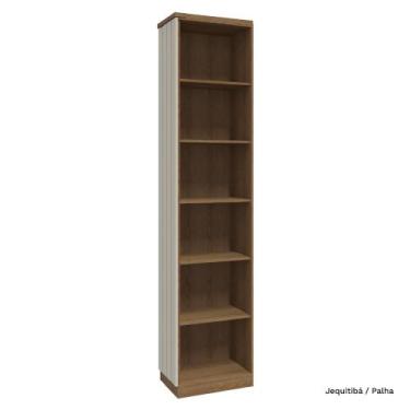 Imagem de Guarda Roupa Modulado Cantoneira Lateral Ripado 234cm Altura Rimo Seti