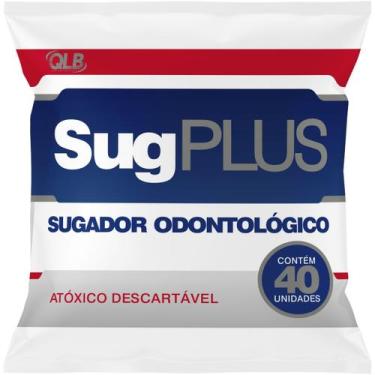 Imagem de Sugador Odontológico Descartável SSPlus - 40 Unidades