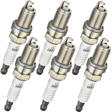 Imagem de BDFHYK Velas de ignição de irídio 3297 compatíveis com Lexus ES300 RX300 RX400h SC300, compatível com Mercedes-Benz C32 AMG, Verona, Avalon Camry Highlander Sienna Solara Supra 2.5L 3.0L 3.3L L6 V6