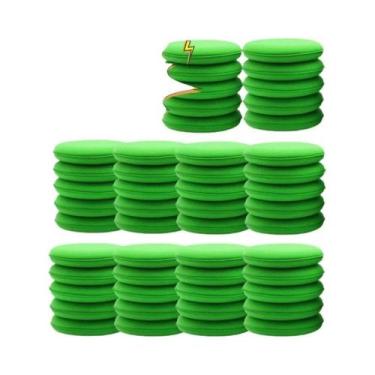 Imagem de Almofadas Aplicadoras De Polimento De Cera De Carro De Espuma De Alta 