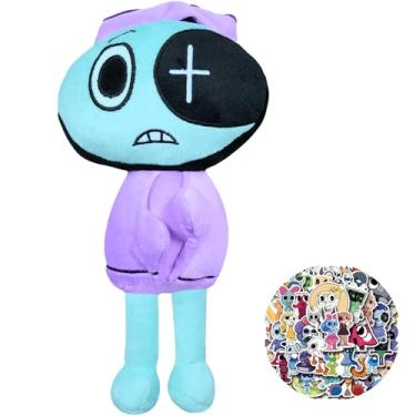 Imagem de Lemoneon Dandy's World Plush 11" Astro Plush Stuffed Figure Pillow for Video Game Fans Room Decor with a Sticker Set