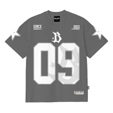 Imagem de Camiseta Black Nine Number 09 - Chumbo - B91295, G2