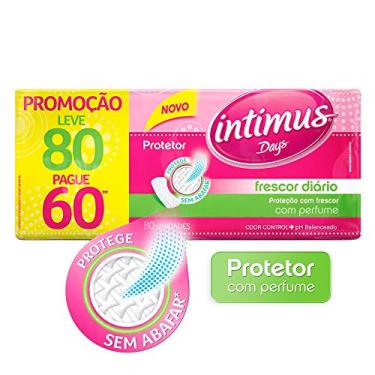 Imagem de Protetor Diário Intimus Days Com Perfume Leve 80 Pague 70