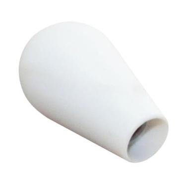 Imagem de Colaxi Acessórios resistentes em forma oval do acessório do jogo do controle da precisão do tampão do joystick da bola do joystick, Branco
