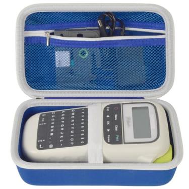 Imagem de GWCASE Capa Compatível Com Brother Para P-Touch Pth110/ Prth110/ Pro Pt-H111/ Pte110, Etiquetadora Portátil, Suporte Armazenamento, Fitas Organizadoras, Adaptador Ca, Cabos De Carregamento (Somente