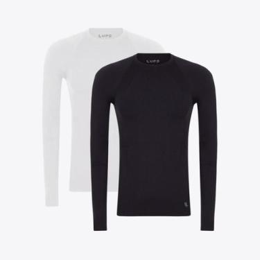 Imagem de Kit 2 Camisetas T-Shirt Lupo Térmica Run 70045-002, Sortidos, M