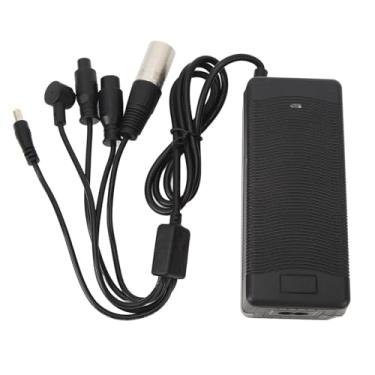 Imagem de RiToEasysports Carregador de Bicicleta Elétrica, 42V 2A Substituição de Carregadores de Bateria Rápida Com 1 a 5 Conector para Bicicleta Elétrica (Plugue nos EUA)