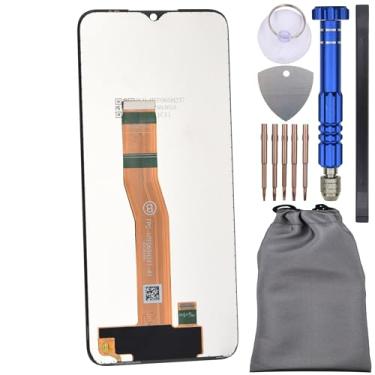 Imagem de Tela digitalizadora sensível ao toque TFT LCD para Honor 70 Lite preta