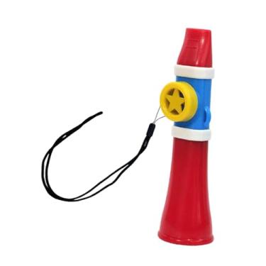 Imagem de Dynwave Kazoo Flute Profissional Presente Fácil de Aprender Instrumento Musical Flauta de Boca para Guitarra Teclado Iniciante Todas as Idades, Vermelho