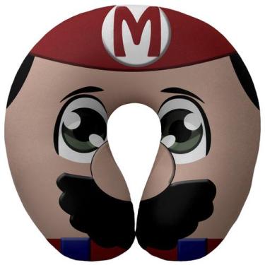 Imagem de Almofada Travesseiro Encosto De Pescoço Anatômico 35x35 CM - Vitor Bor