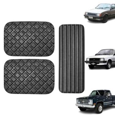 Imagem de Kit De Capa De Pedal (Freio/Acelerador/Embreagem) Do Chevy - Mil Pecas
