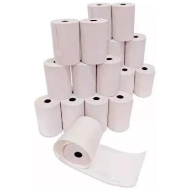 Imagem de Bobina 57X15 Térmica Maquina Cartão De Credito Palha C/15