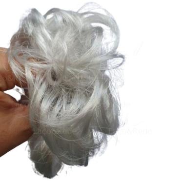 Imagem de 6 Aplique rabico Grego Sintético rabico Coque de cabelo - ANAS, cinza 