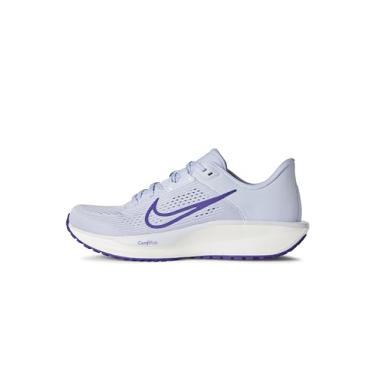 Imagem de Nike Tênis de corrida feminino Quest 6 Road, Fantasma/Roxo Court/Branco Summit, 34