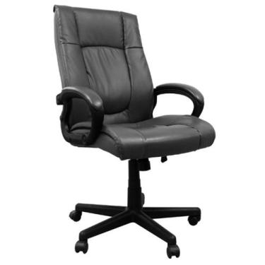 Imagem de Cadeira de Escritório Baza Americana - Cinza - rivatti