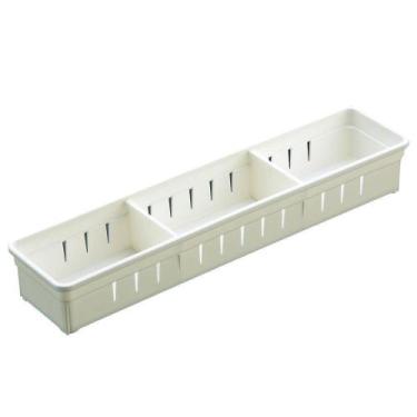 Imagem de Divisória para gaveta de plástico branco 35 x 8 x 5 cm - 2993 - Art  d