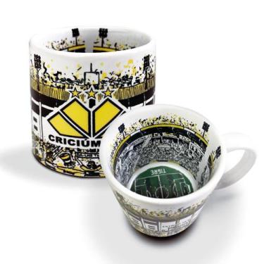 Imagem de Caneca Estádio Criciúma Oficial Licenciada 360ml Cerâmica - Canecaria