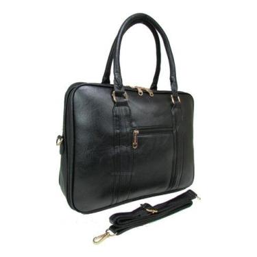 Imagem de Pasta Maleta Executiva Feminina Notebook  - GRZ, Preto