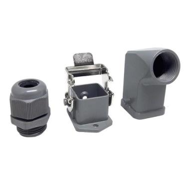 Imagem de Tomada Conector Heavy Duty 100º M20x1.5 - ENG Automação