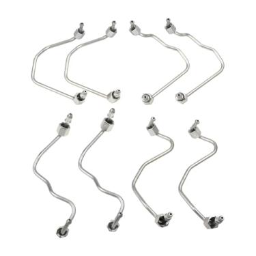 Imagem de Conjunto de linha de injetor de combustível 12670460 12670468 12670469 12670471 compatível com GM Chevrolet OEM Duramax 6.6L Diesel LML LGH 2011-2016