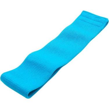 Imagem de Faixa Elástica Yoga Pilates Fitness Fisioterapia Exercícios - Azul - N