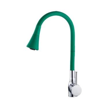 Imagem de Torneira Giratória Para Cozinha, Misturador De Mola De Borracha, Acess