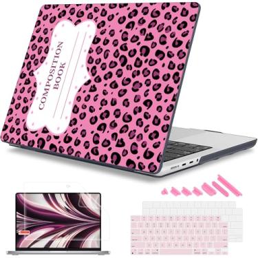 Imagem de Mektron Capa para MacBook Pro 2025 de 14 polegadas M4 2024 A3112 A3401 A3185 serve para 2023/2021 M3 A2918 A2992 M2 A2779 M1 A2442 Pro/Max, capa de plástico impresso para laptop tion Book