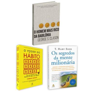 Imagem de Kit 3livros, O Poder Do Hábito + O Homem Mais Rico da Babilônia + Os S