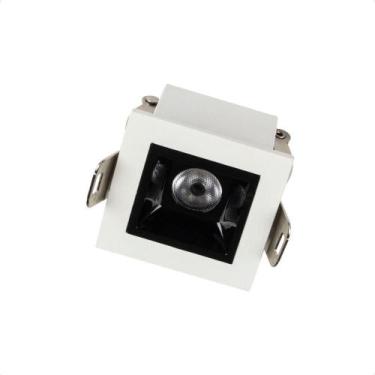 Imagem de Spot De Led Embutir Taschibra Arch Pontual 2w 2700k Bivolt Branco Com 