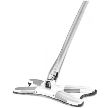 Imagem de Esfregão Giratório Mop Lava E Seca Torção Microfibra Multiuso Limpeza de Piso Cozinha Rodo Mágico 360° Com Refil (1)