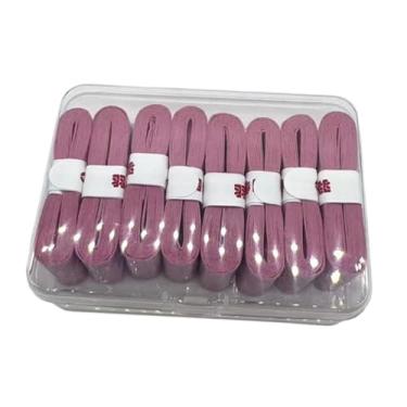 Imagem de Generic Fita adesiva para raquete de tênis, 8 peças, para raquete de tênis, absorção de suor, seca confortável, envoltório de cabo de alto, Luz Rosa